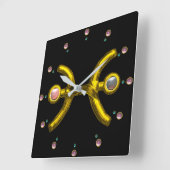 JUWEEL van de VERJAARDAG van de DIERENRIEM van Vierkante Klok (Hoek)