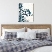 Juweel van het regenwoud canvas afdruk (Insitu (Slaapkamer))