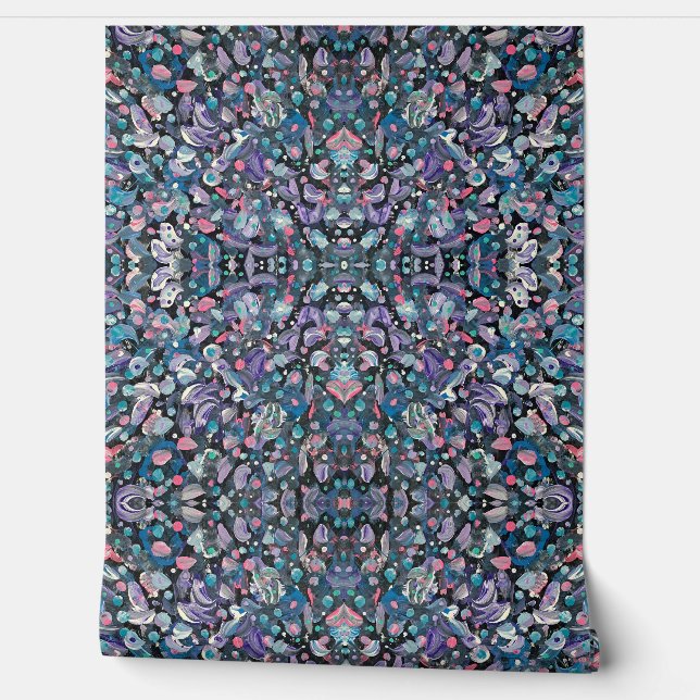 Juweel van het Zee Abstract Behang (Afrollen)