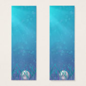 Juweel van het Zee Bladwijzer Mini Visitekaartjes (Voorkant /achterkant)