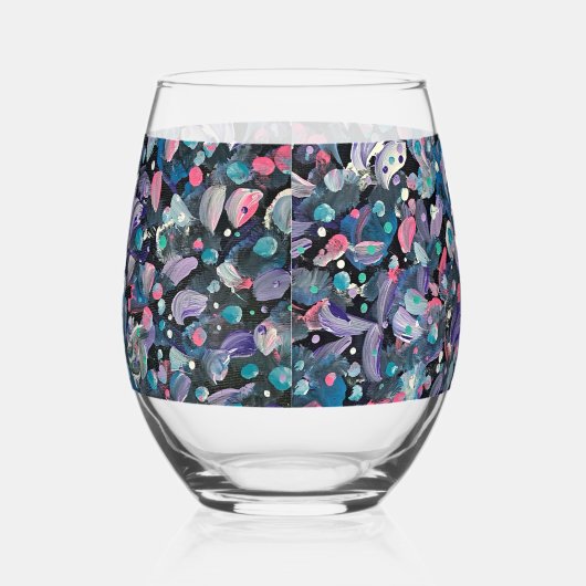 Juweel van het Zee Wijnglas Zonder Voet (Rechts)