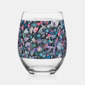 Juweel van het Zee Wijnglas Zonder Voet (Links)