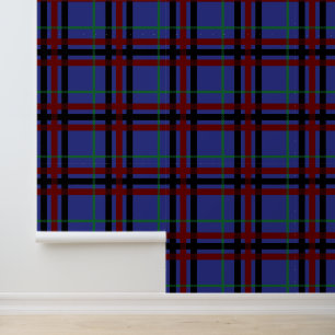 juweelgetint plaid behang