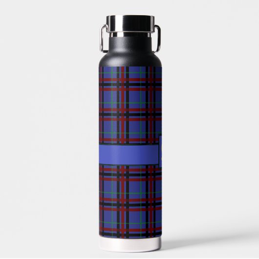 juweelgetint plaid waterfles (Voorkant)