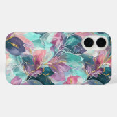 Juweeltoon Bloemmotief Case-Mate iPhone Case (Achterkant (horizontaal))
