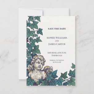 Juweeltoon Donkere Romantiek Cupido Save The Date