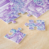 Juweeltoon Glitch Legpuzzel (Zijkant)