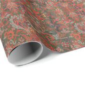 Juweeltoon Stof Stijl Foto Cadeaupapier (Rol Hoek)