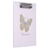 Juwel Vlinder Paars Blauw Goud Klembord (Rechts)