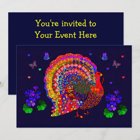 Juweland Turkey Kaart (Voorkant / Achterkant)