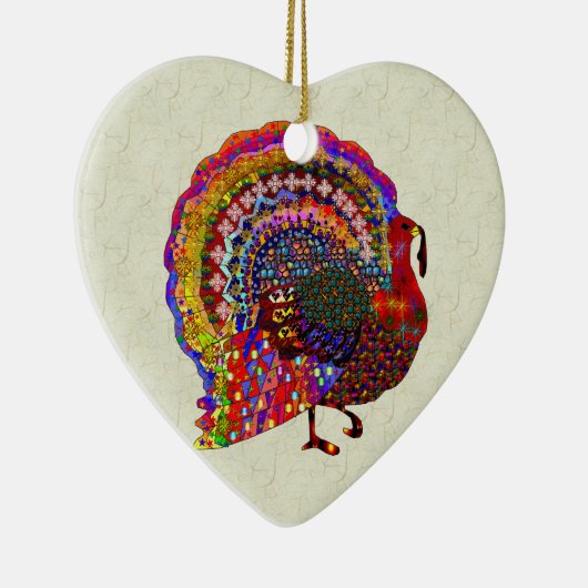 Juweland Turkey Keramisch Ornament (Rechts)