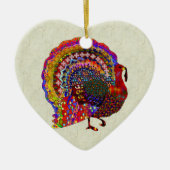 Juweland Turkey Keramisch Ornament (Voorkant)