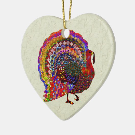 Juweland Turkey Keramisch Ornament (Links)