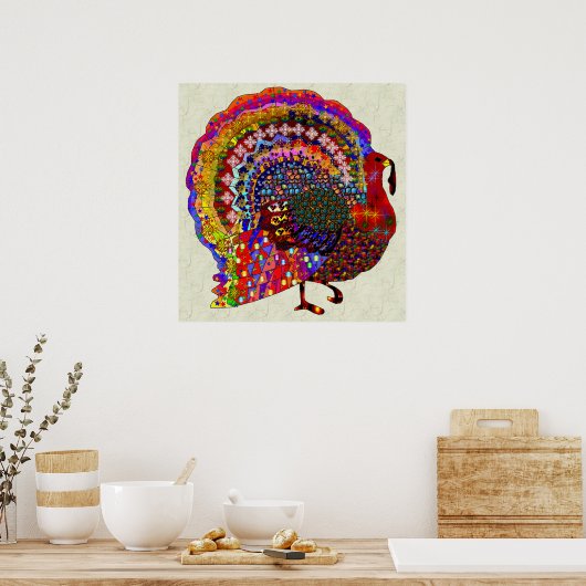 Juweland Turkey Poster (Keuken)