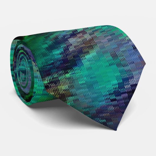 Juwelde diepten stropdas (Opgerold)