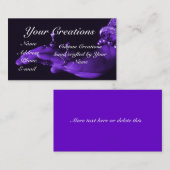 Juwelen aanpasbaar visitekaartje (Voorkant / Achterkant)