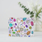 juwelen briefkaart (Staand voorkant)