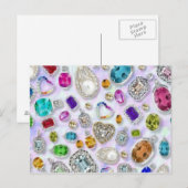 juwelen briefkaart (Voorkant / Achterkant)