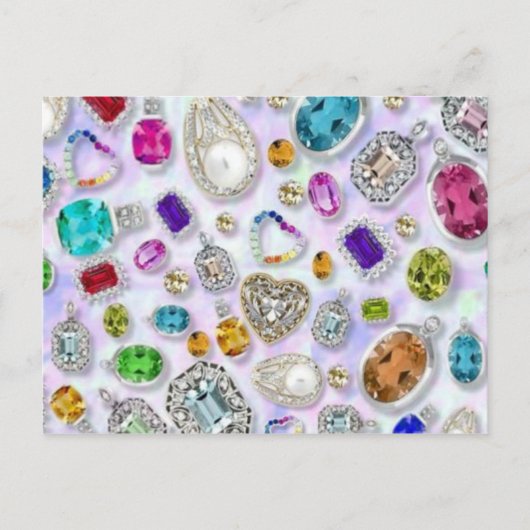 juwelen briefkaart (Voorkant)