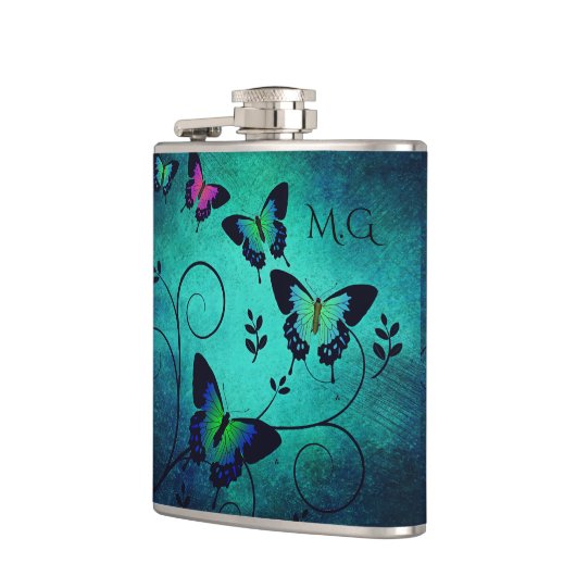  juwelen Butterflies Heupfles (Links)