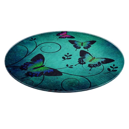  juwelen Butterflies Snijplank (Hoek)