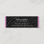 Juwelen en Accessoire Boutique-Visitekaartjes Mini Visitekaartje (Achterkant)