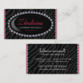 Juwelen en Accessoire Boutique-Visitekaartjes Visitekaartje (Voorkant / Achterkant)