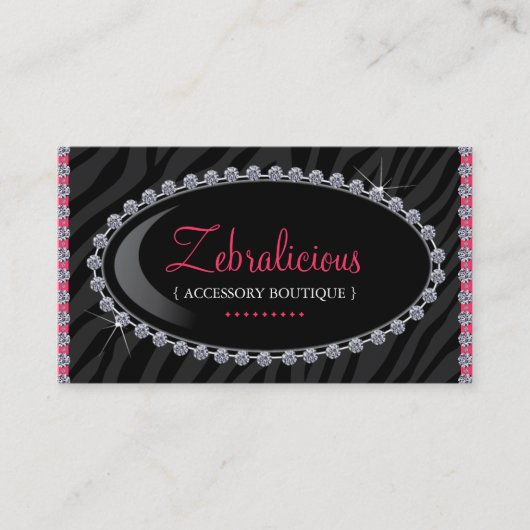 Juwelen en Accessoire Boutique-Visitekaartjes Visitekaartje (Voorkant)