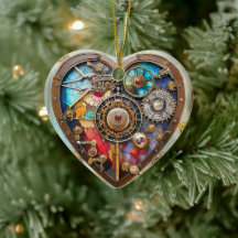 Juwelen En Gebrandschilderd Hart Steampunk Serie