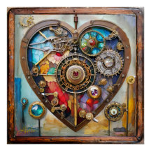 Juwelen En Gebrandschilderd Hart Steampunk Serie
