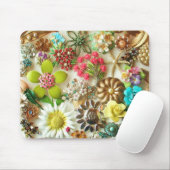  juwelen Floral Mousepad Muismat (Met muis)