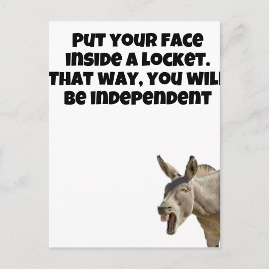 juwelen Humor Briefkaart (Voorkant)