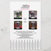 Juwelen in kaarsbrochures flyer (Voorkant)