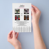 Juwelen in kaarsbrochures flyer (Hand)