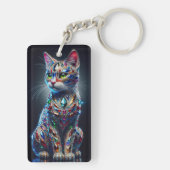 Juwelen Kat Sleutelhanger (achterkant)