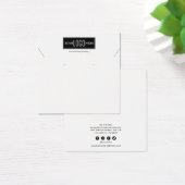 juwelen | Ketting Vierkante Visitekaartjes (Bureau)