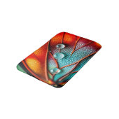 Juwelen op een vurige vleugel badmat (Gekanteld)