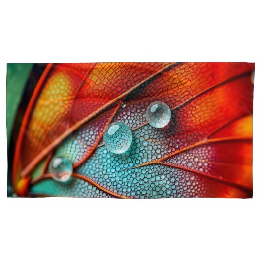 Juwelen op een vurige vleugel kussensloop (Voorkant)