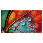 Juwelen op een vurige vleugel kussensloop (Voorkant-Rechts)