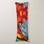 Juwelen op een vurige vleugel lichaamskussen (Voorkant Verticaal)