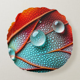 Juwelen op een vurige vleugel rond kussen