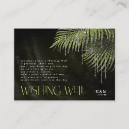 Juwelen Palmblad Wishing Well V1 Groen ID830 Informatiekaartje