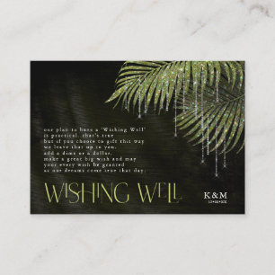 Juwelen Palmblad Wishing Well V1 Groen ID830 Informatiekaartje