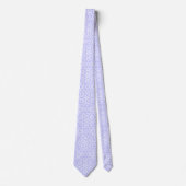 Juwelen - Powder Blue op White Stropdas (Voorkant)