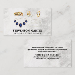 juwelen Ringgoud Ketting Visitekaartje