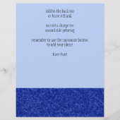 Juwelen - Sapphire Flyer (Achterkant)