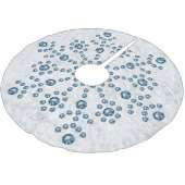 Juwelen Snowflake Tree Rok Kerstboom Rok (Gekanteld)