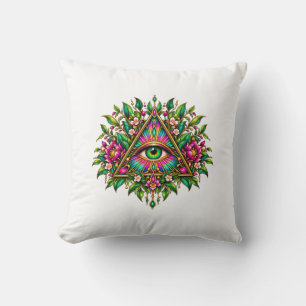 Juwelen Tuin Oog Worp Kussen