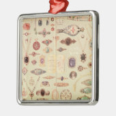 Juwelen uit de Catalogus Tiffany, 1890 Metalen Ornament (Links)