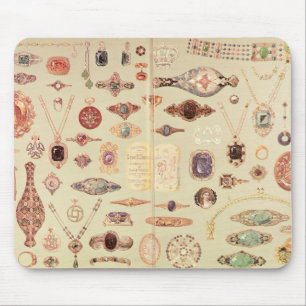 Juwelen uit de Catalogus Tiffany, 1890 Muismat